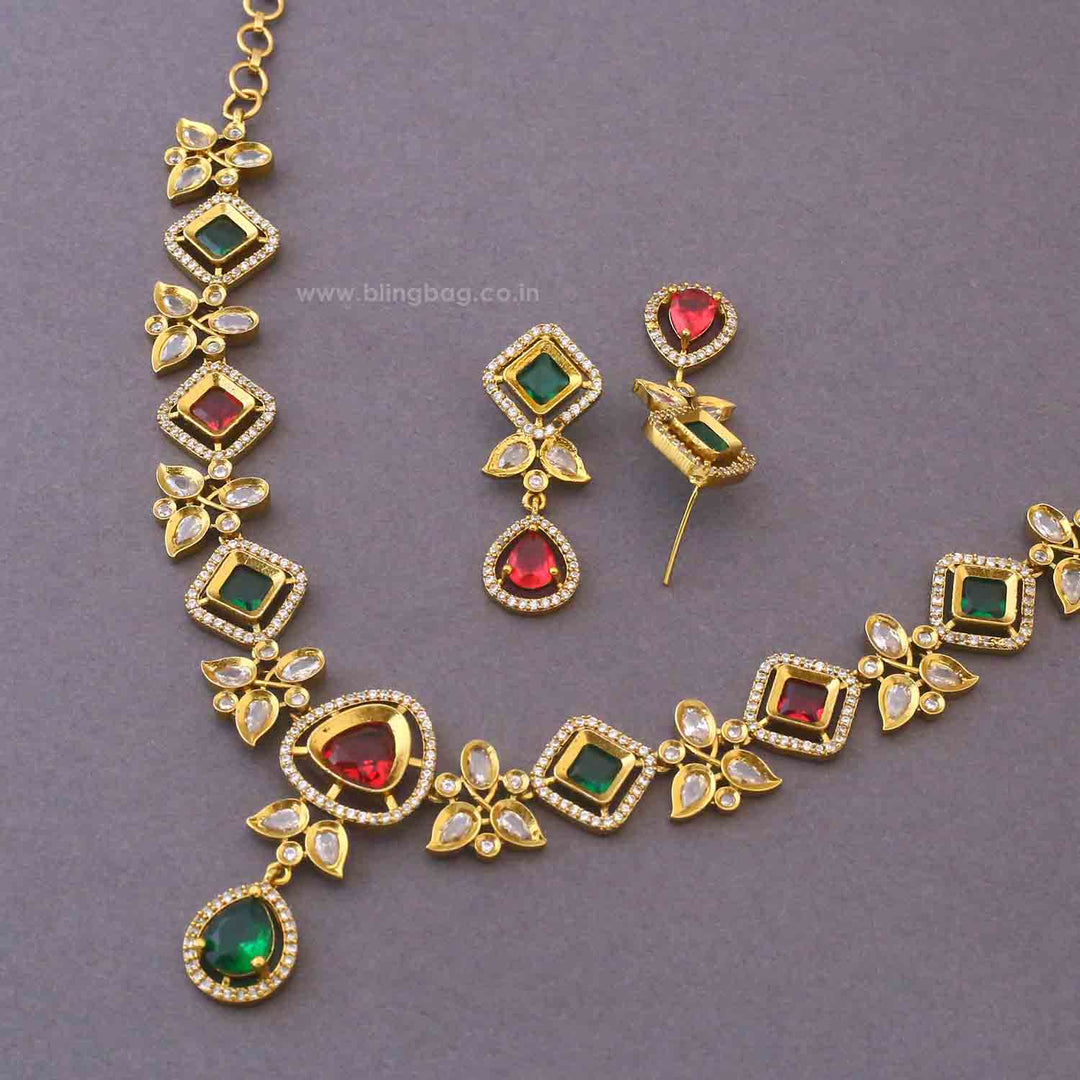 Prismatic Diar Victorian Jewellery Set- New Arrival