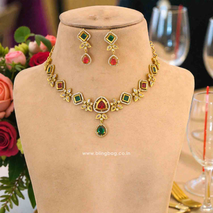 Prismatic Diar Victorian Jewellery Set- New Arrival