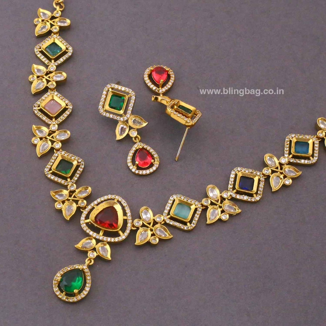 Prismatic Diar Victorian Jewellery Set- New Arrival