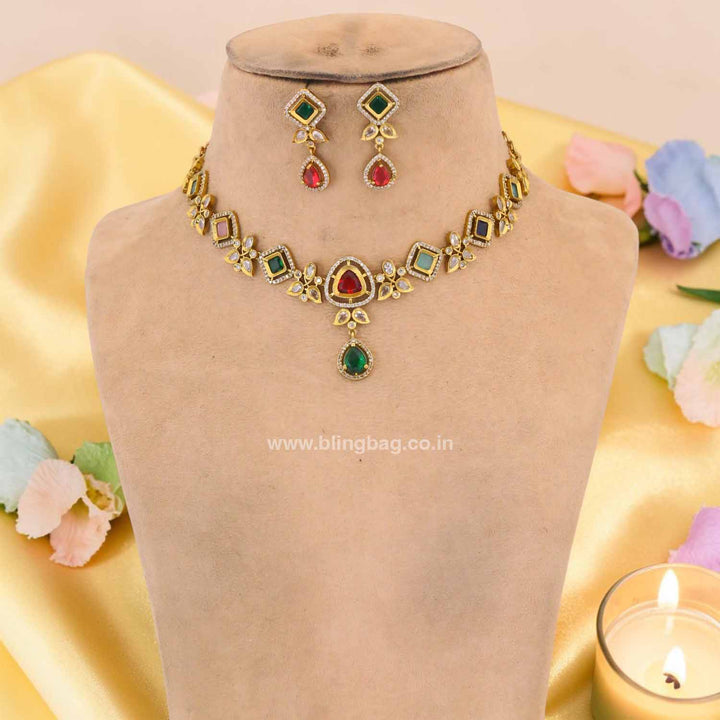 Prismatic Diar Victorian Jewellery Set- New Arrival