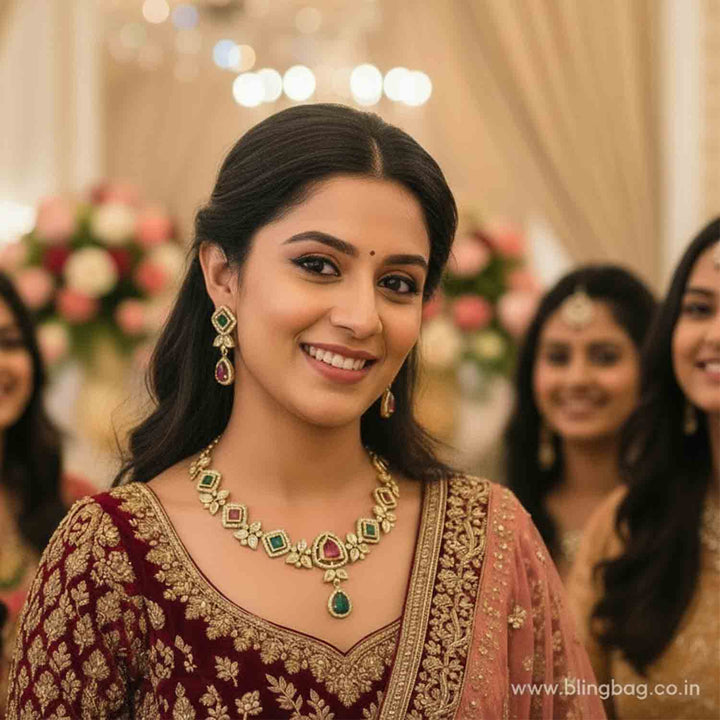 Prismatic Diar Victorian Jewellery Set- New Arrival