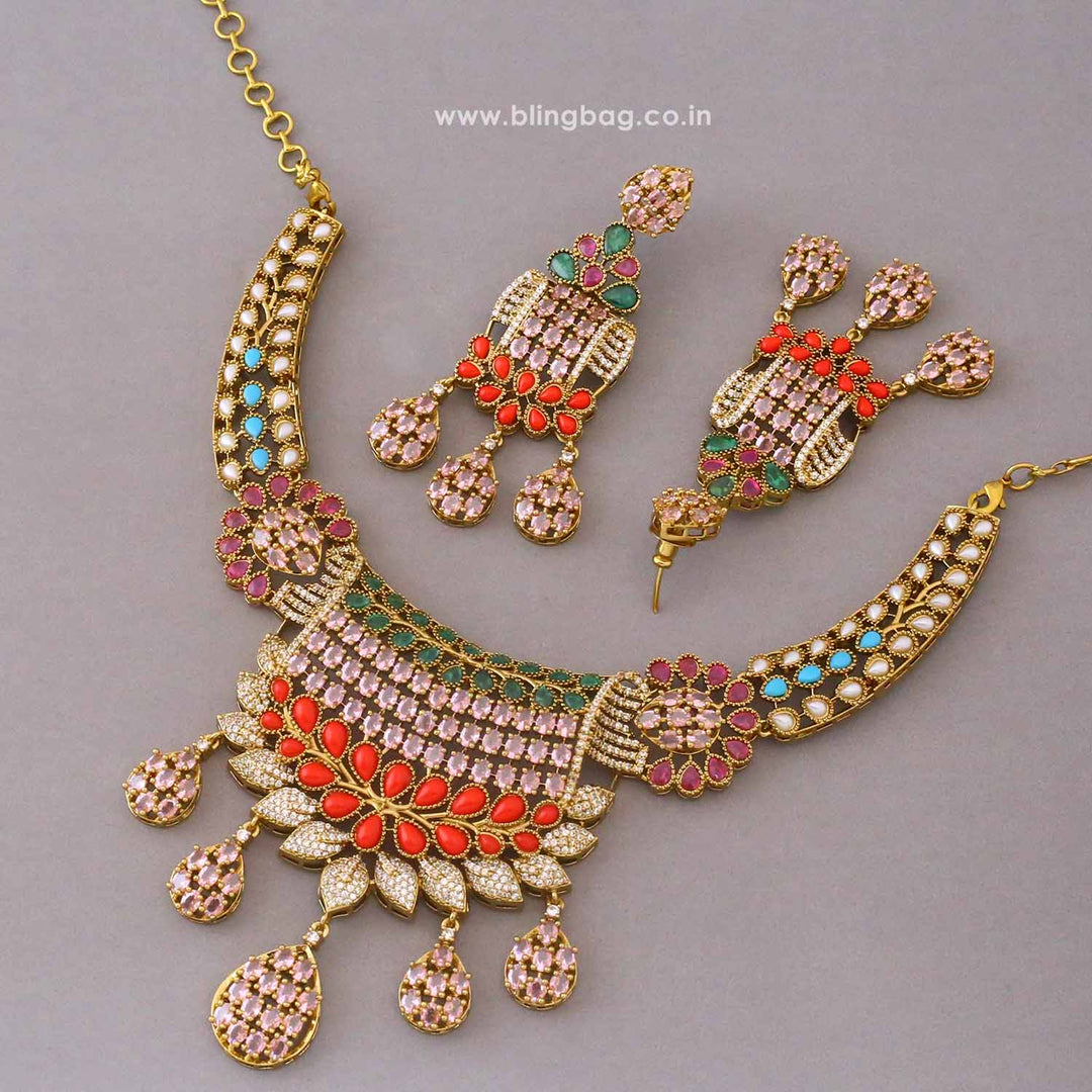 Prismatic Ellalyn Victorian Jewellery Set - New Arrival