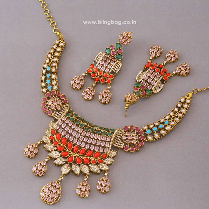 Prismatic Ellalyn Victorian Jewellery Set - New Arrival