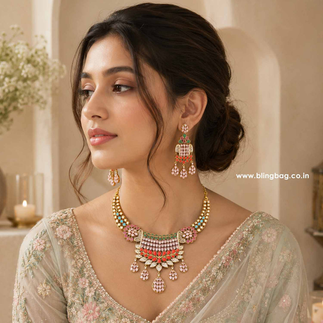 Prismatic Ellalyn Victorian Jewellery Set - New Arrival