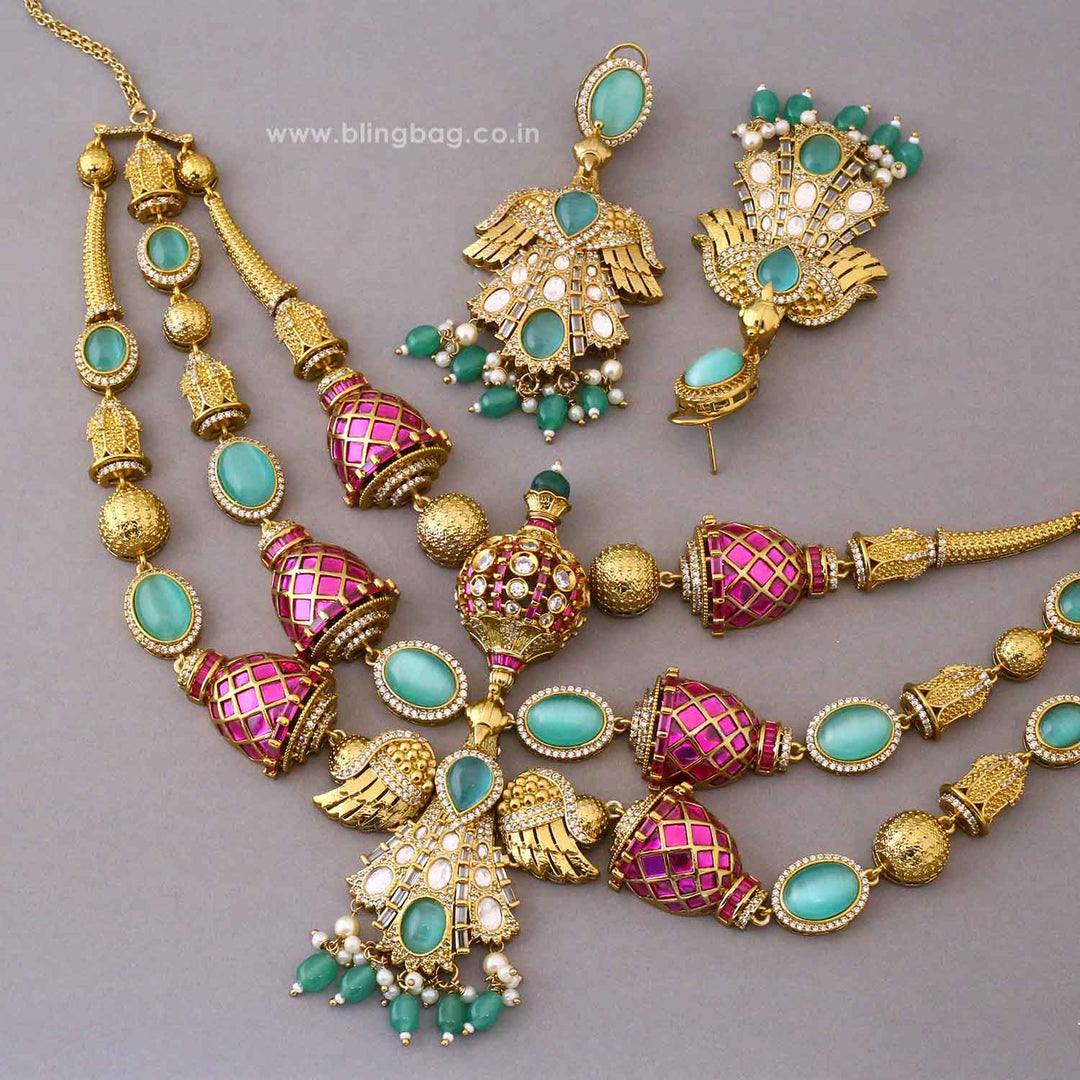 Prismatic Glitz Victorian Jewellery Set - New Arrival