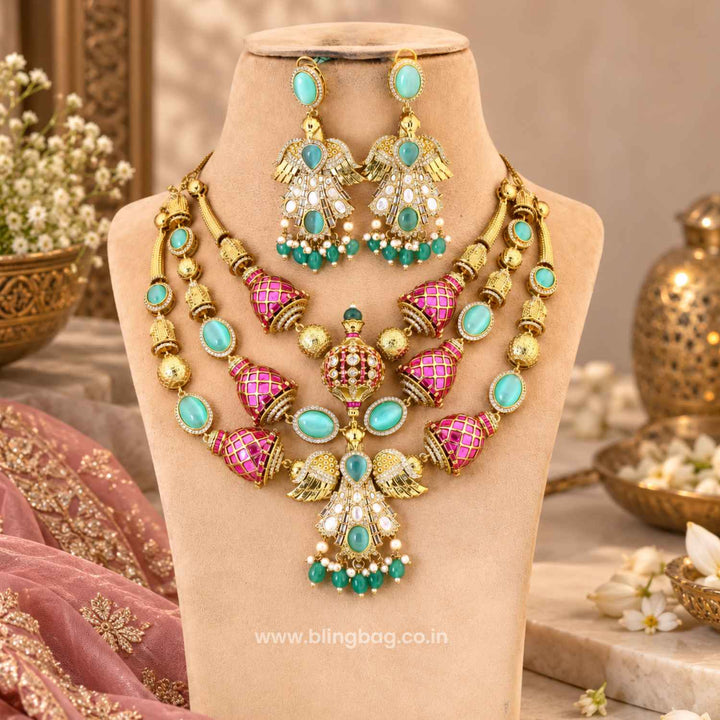Prismatic Glitz Victorian Jewellery Set - New Arrival