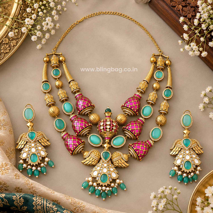 Prismatic Glitz Victorian Jewellery Set - New Arrival