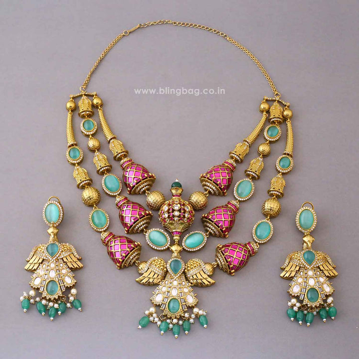 Prismatic Glitz Victorian Jewellery Set - New Arrival
