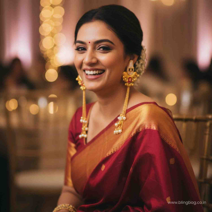 Prismatic Ishitaya Oxidised Danglers