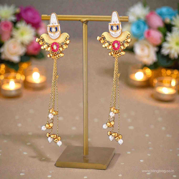 Prismatic Ishitaya Oxidised Danglers