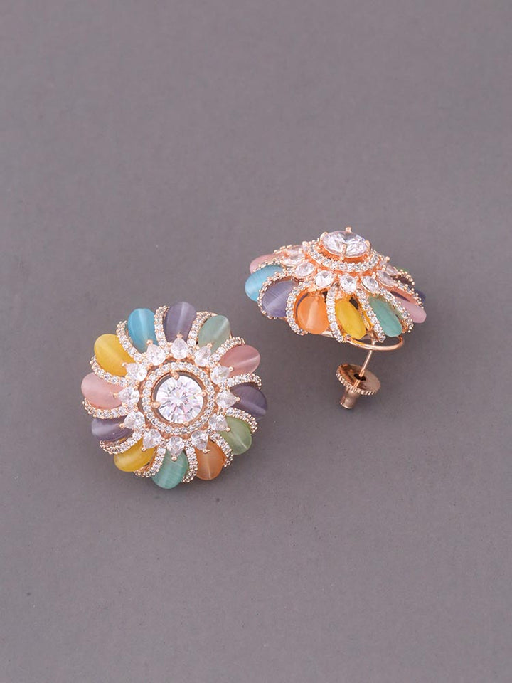 Prismatic Lesley Zirconia Studs