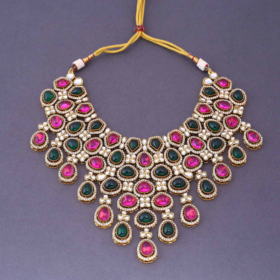 Prismatic Madhura Semi-Bridal Jewellery Set
