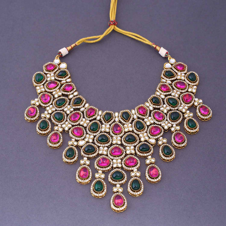 Prismatic Madhura Semi-Bridal Jewellery Set