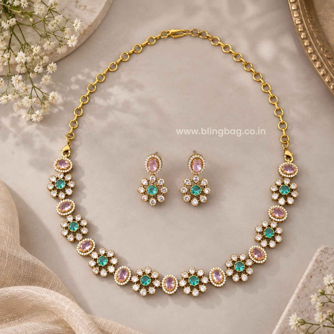 Prismatic Noralyn Victorian Jewellery Set - New Arrival