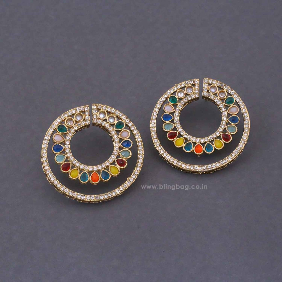 Prismatic Palomi Studs