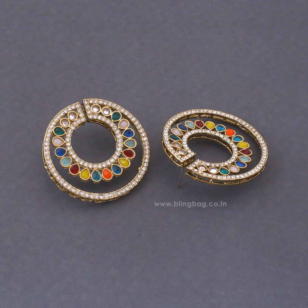 Prismatic Palomi Studs