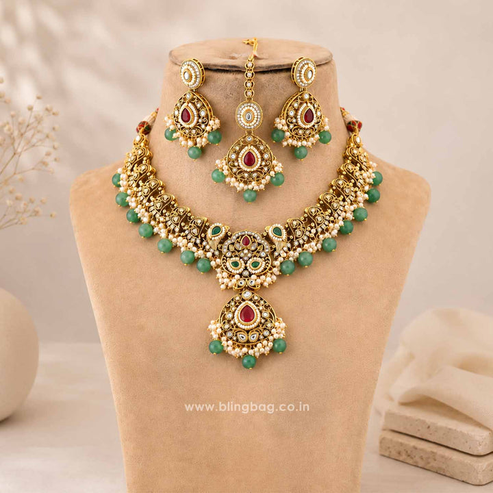 Prismatic Roshniika Kundan Jewellery Set