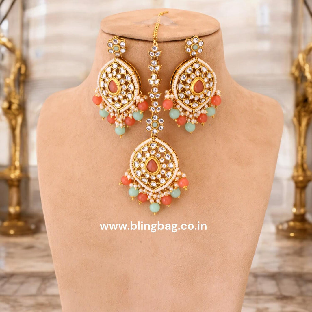 Prismatic Saloni Kundan Jewellery Set