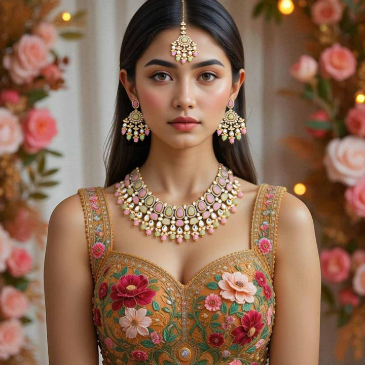 Prismatic Shushmita Kundan Jewellery Set