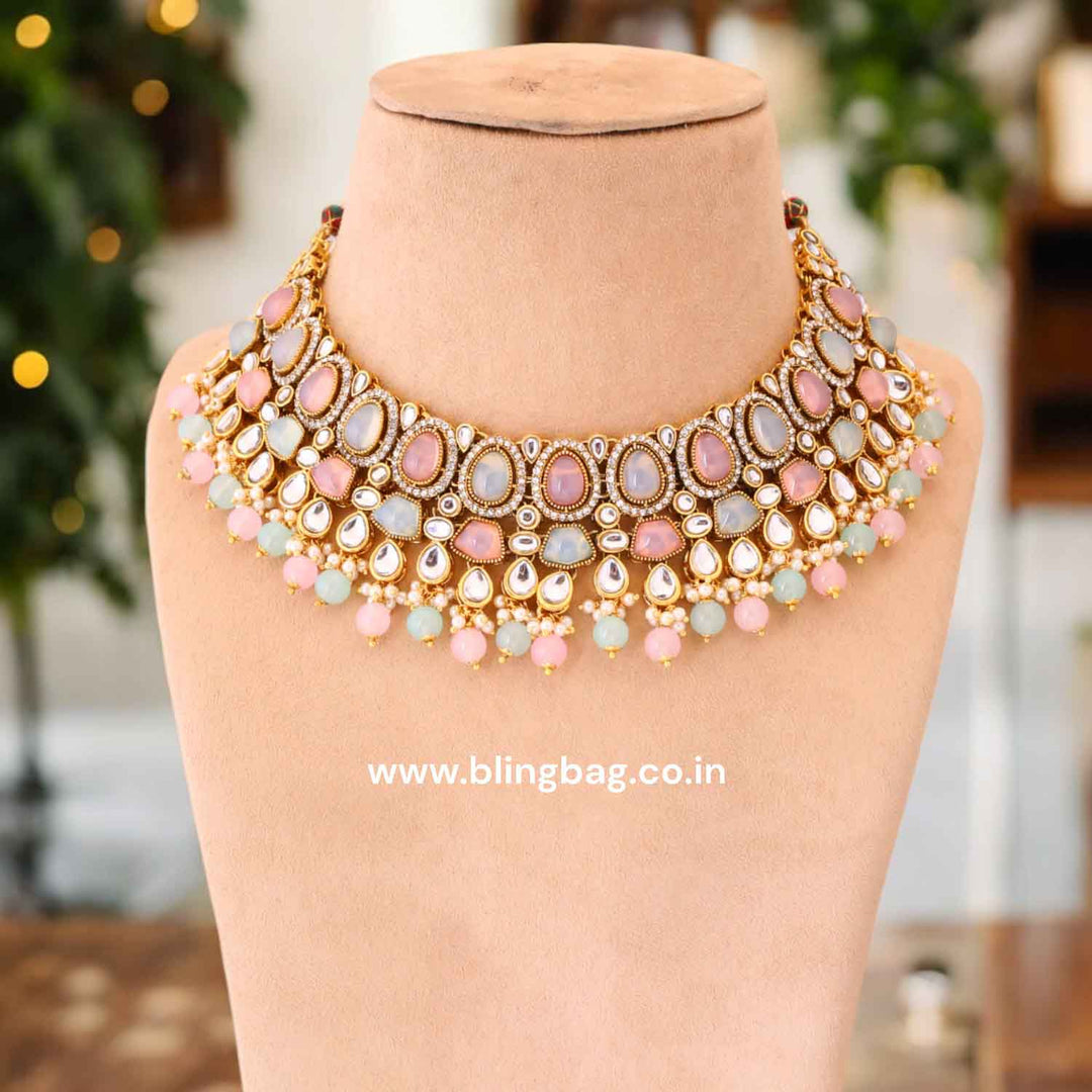 Prismatic Shushmita Kundan Jewellery Set