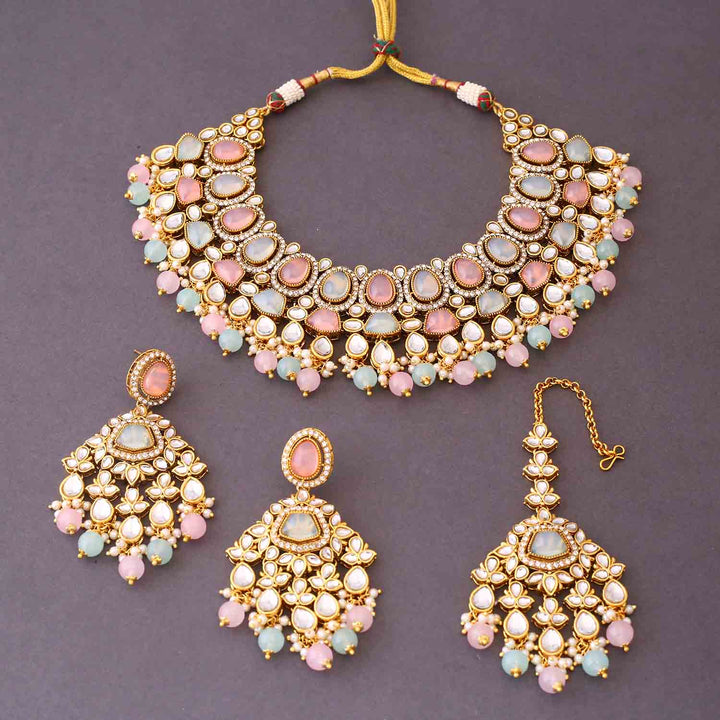 Prismatic Shushmita Kundan Jewellery Set