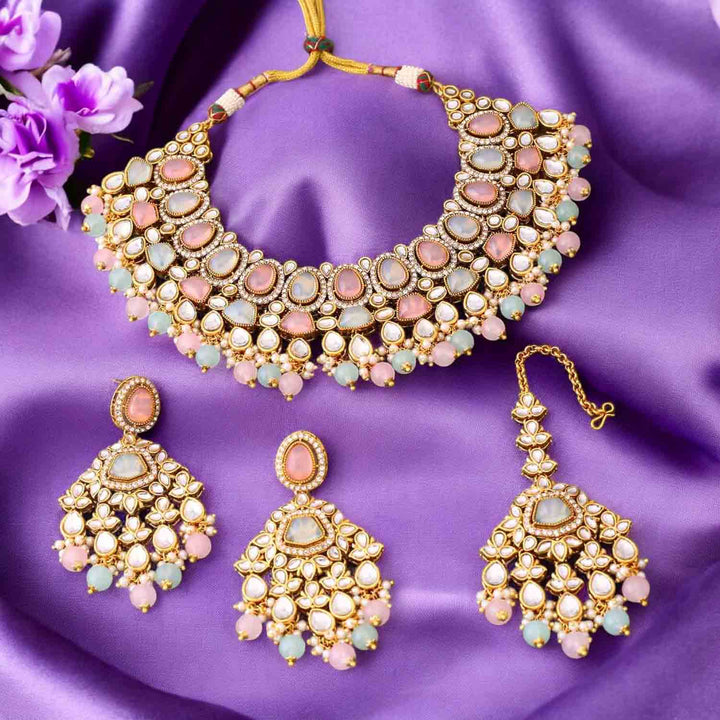 Prismatic Shushmita Kundan Jewellery Set