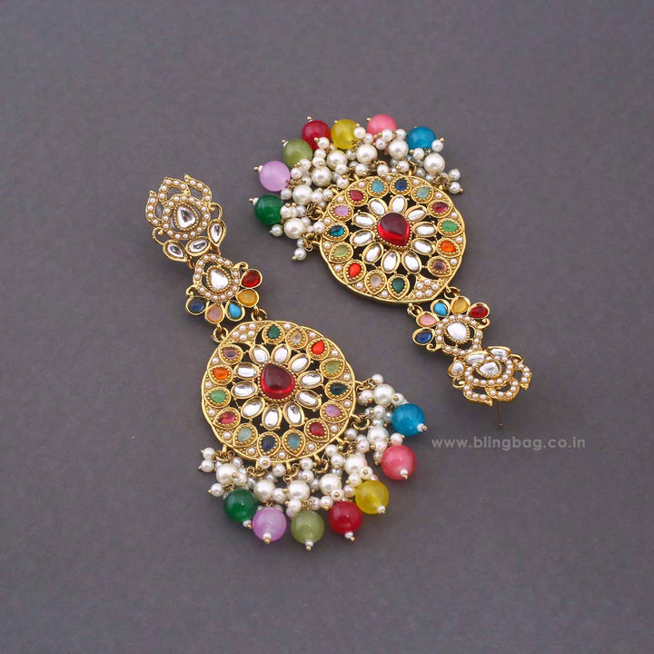 Prismatic Vrushali Danglers