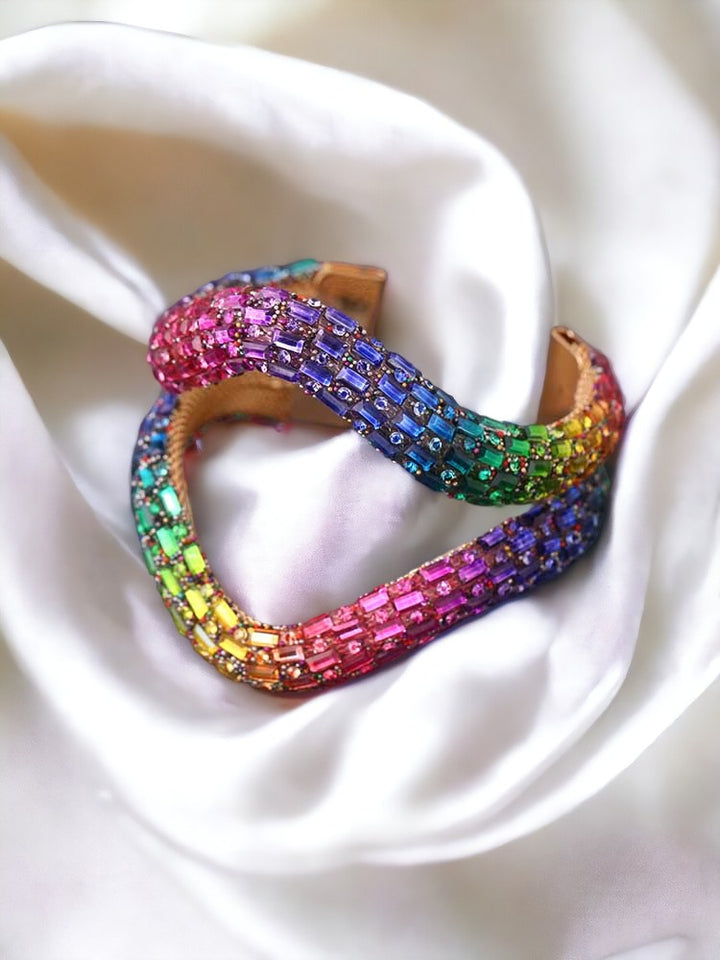 Prismatic Wisteria Adjustable Bracelet