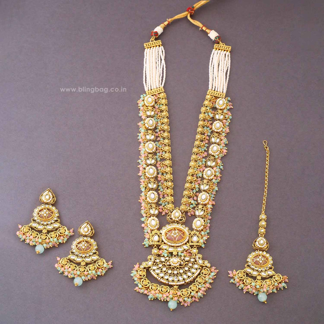 Prismatic Yuvanya Kundan Jewellery Set - New Arrival