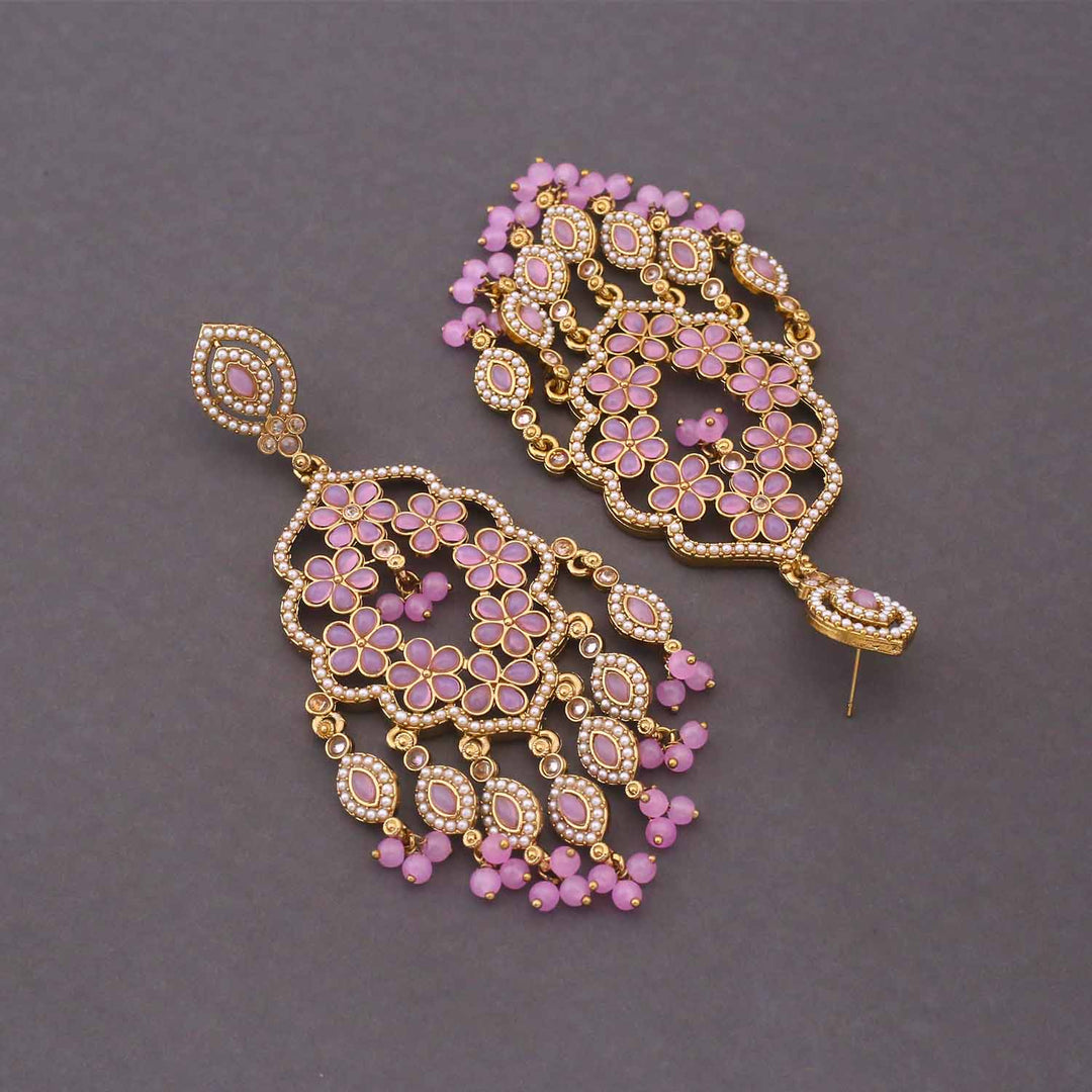 Purple Aayushi Chaandbalis