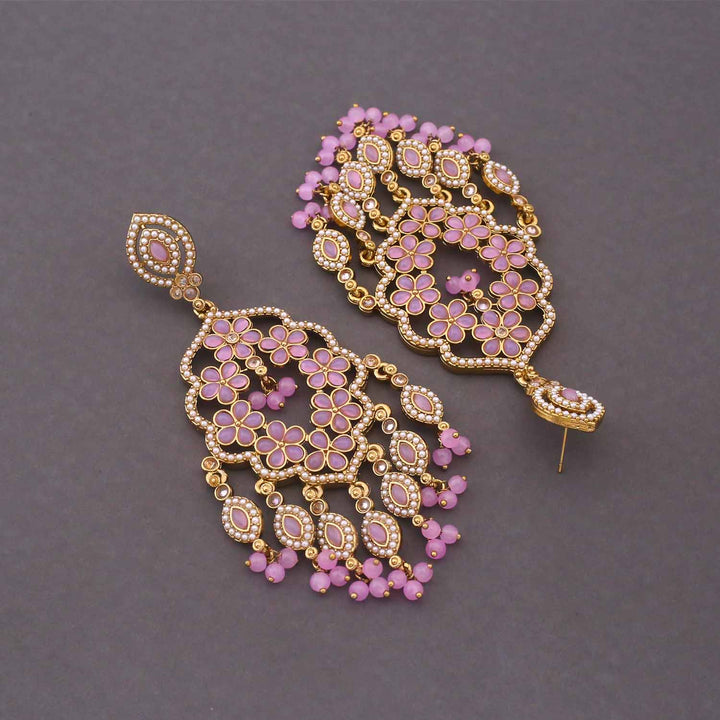 Purple Aayushi Chaandbalis