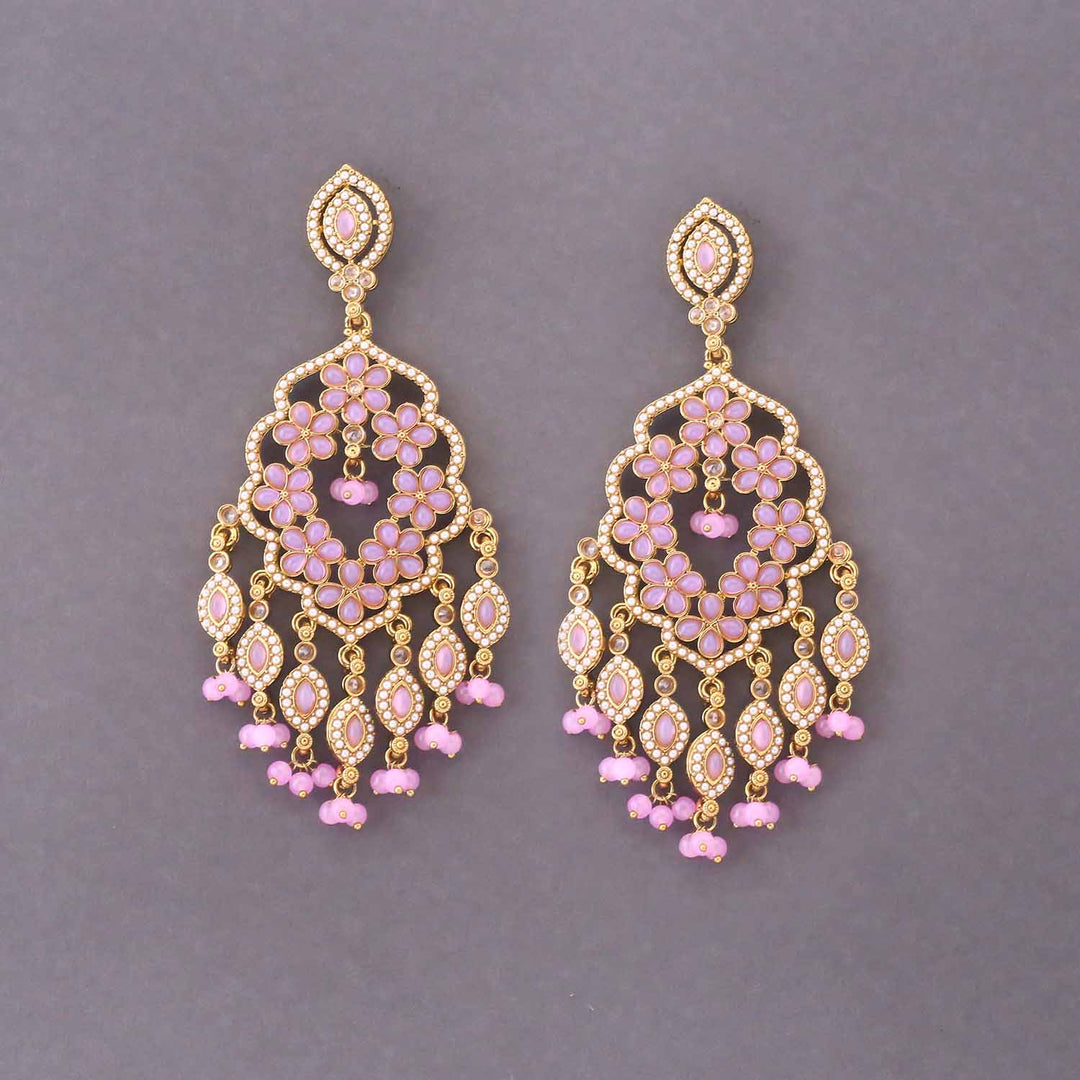 Purple Aayushi Chaandbalis