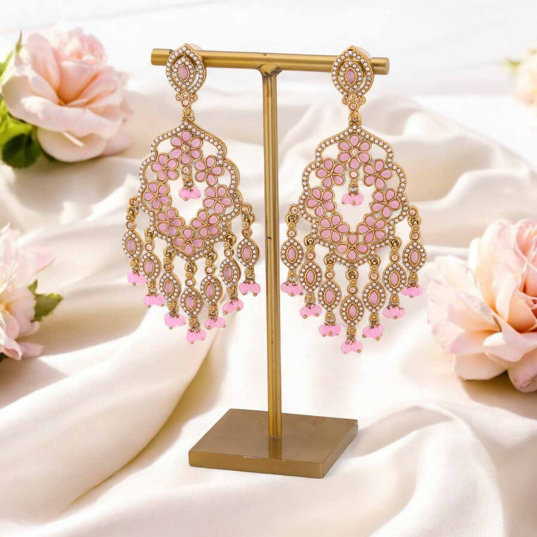 Purple Aayushi Chaandbalis