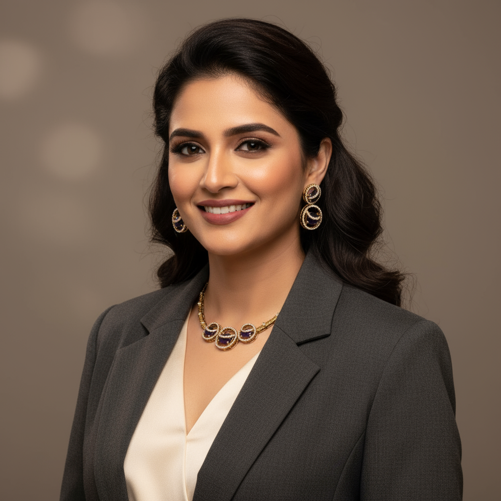 Purple Agniya Hasli Antique Jewellery Set - New Arrival