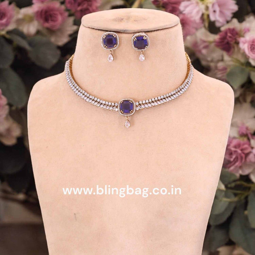 Purple Andelija Hasli Victorian Jewellery Set - New Arrival