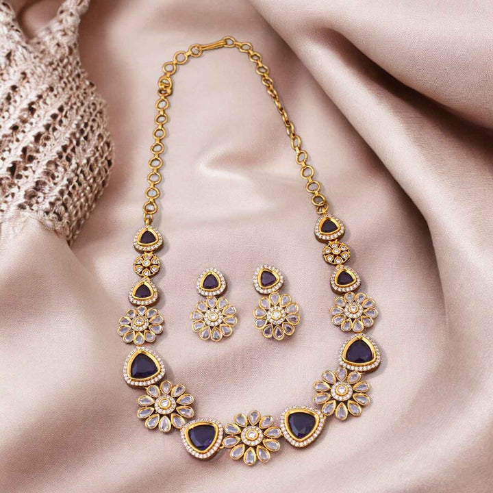 Purple Antje Victorian Jewellery Set- New Arrival