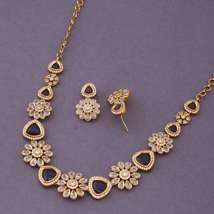 Purple Antje Victorian Jewellery Set- New Arrival