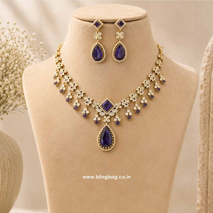 Purple Arialea Victorian Jewellery Set - New Arrival