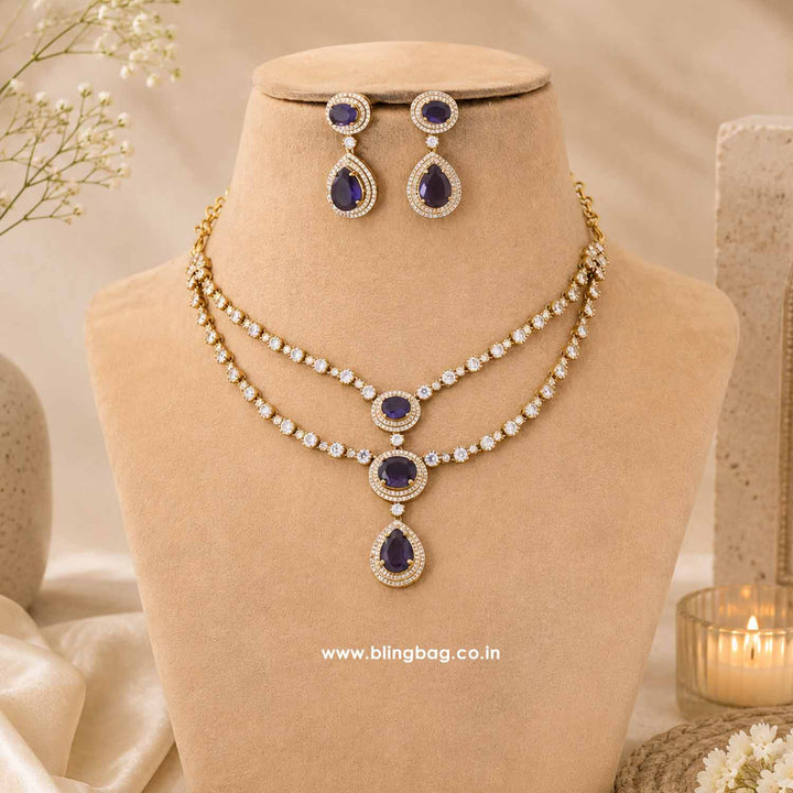 Purple Auroraa Victorian Jewellery Set - New Arrival
