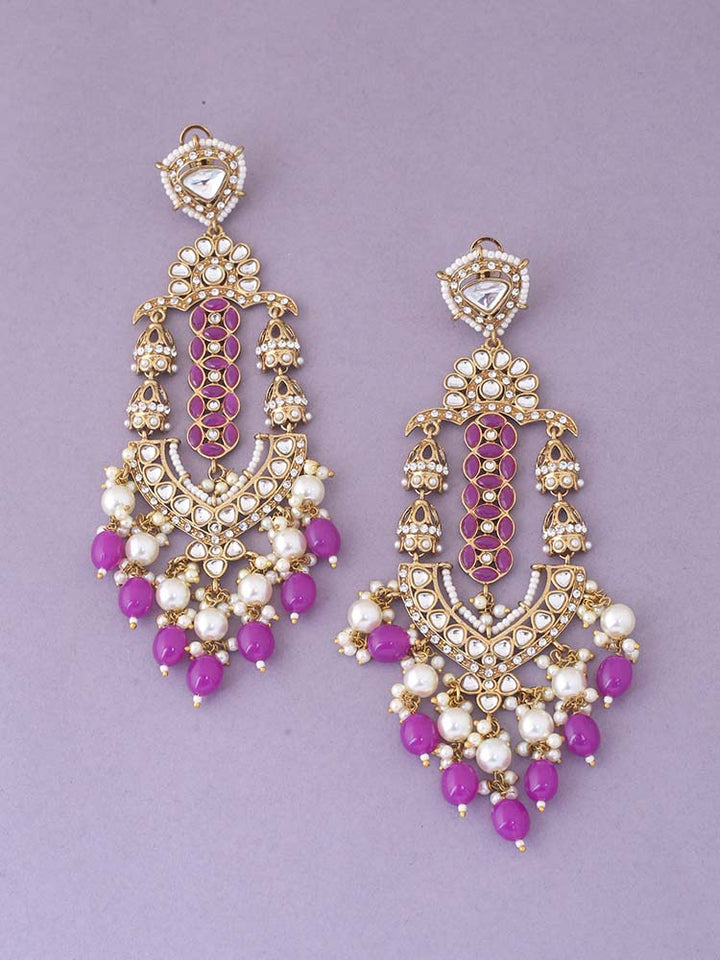 Purple Ayana Danglers