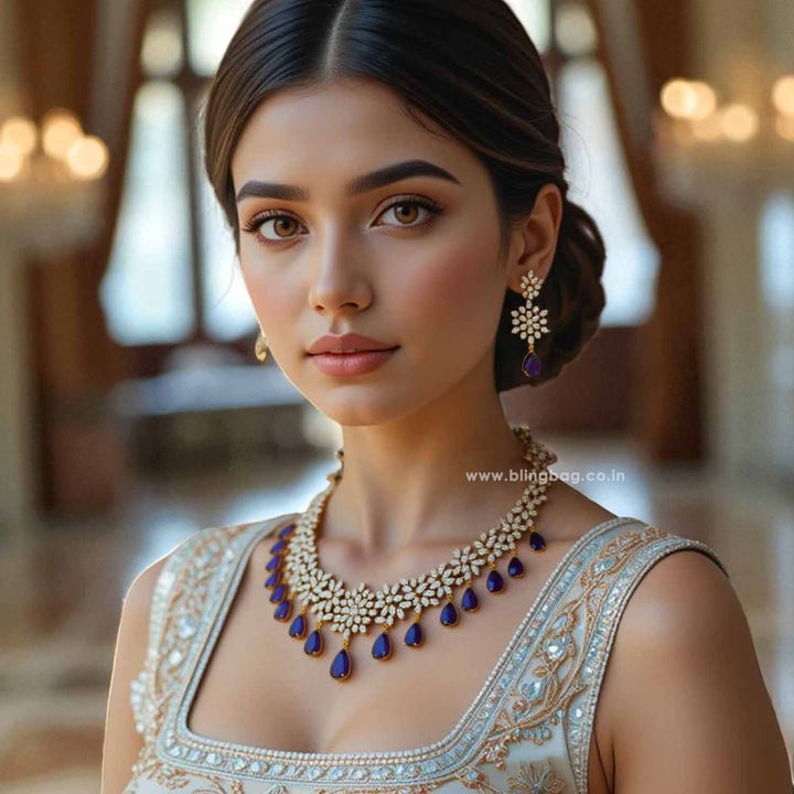 Purple Caliora Victorian Jewellery Set - New Arrival