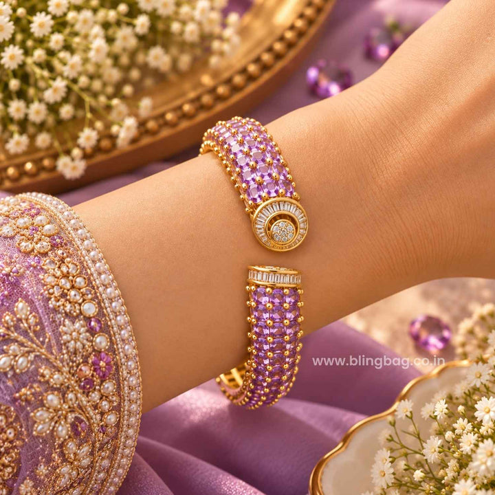 Purple Caroline Bracelet