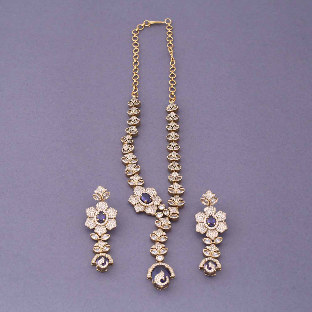 Purple Cveta Victorian Jewellery Set - New Arrival