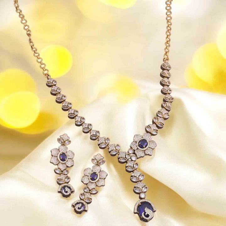 Purple Cveta Victorian Jewellery Set - New Arrival