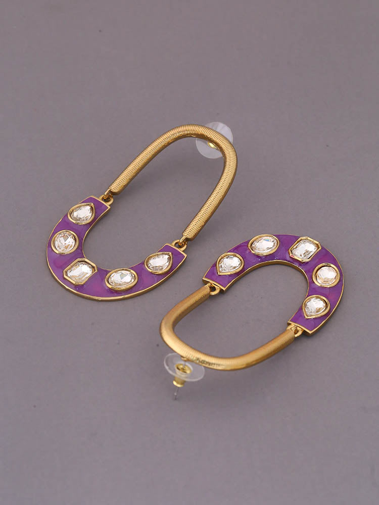 Purple Eshita Danglers