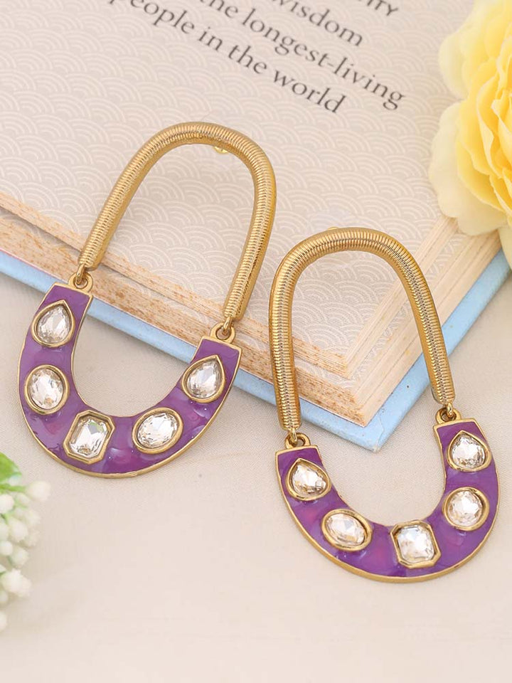 Purple Eshita Danglers