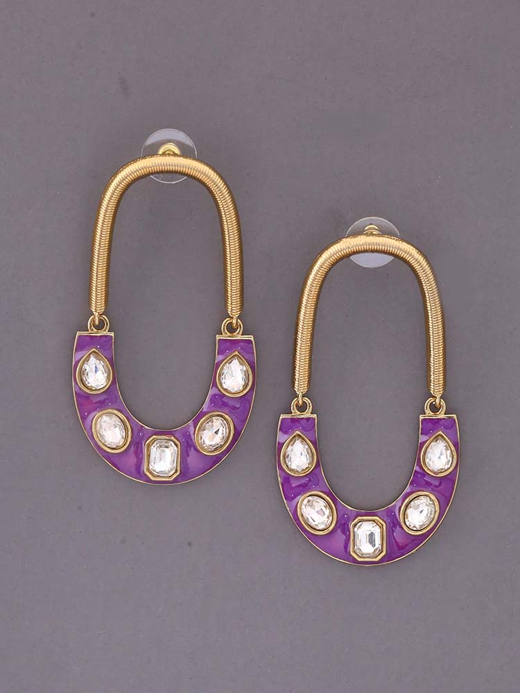 Purple Eshita Danglers