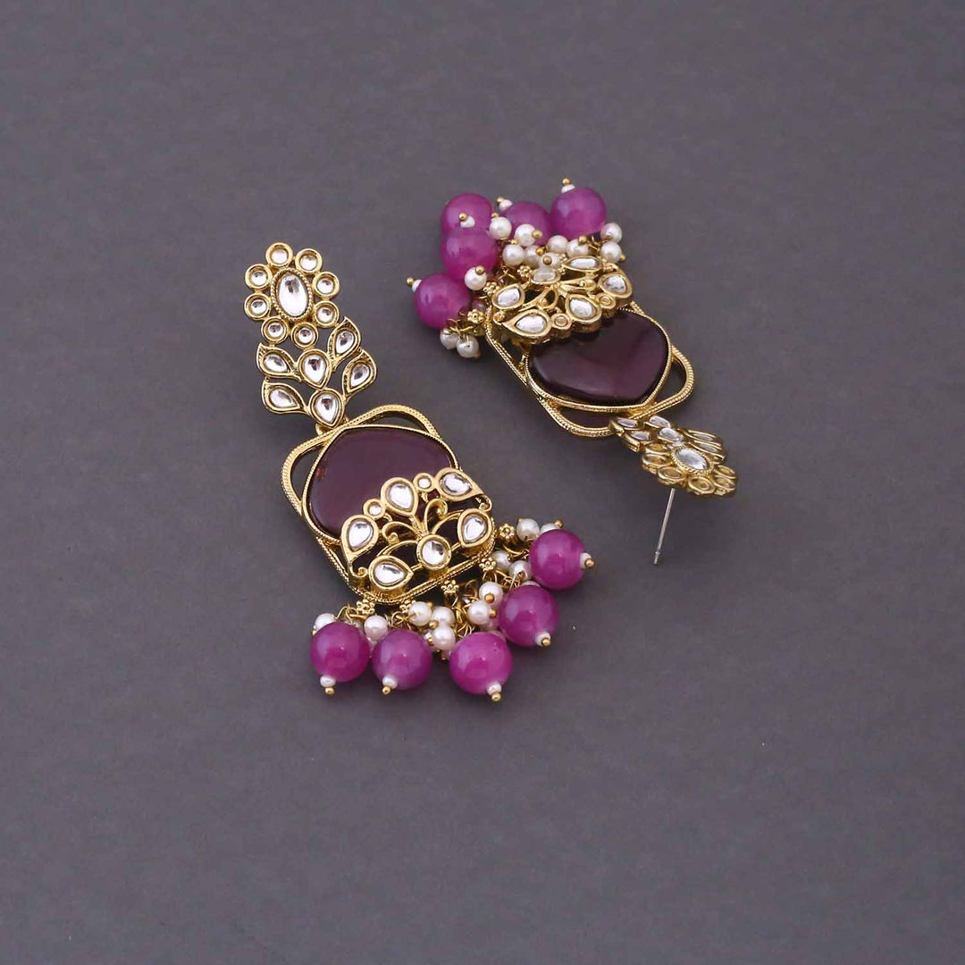 Purple Hafsa Danglers