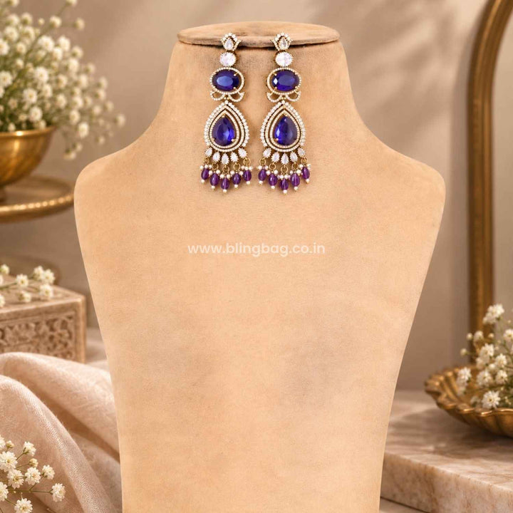 Purple Infinity Victorian Jewellery Set - New Arrival