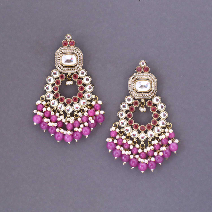 Purple Ismani Chandbalis